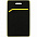 Чехол для пропуска Multimo, черный с желтым с логотипом в Москве заказать по выгодной цене в кибермаркете AvroraStore