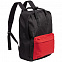 Рюкзак Niels, черный с красным с логотипом в Москве заказать по выгодной цене в кибермаркете AvroraStore