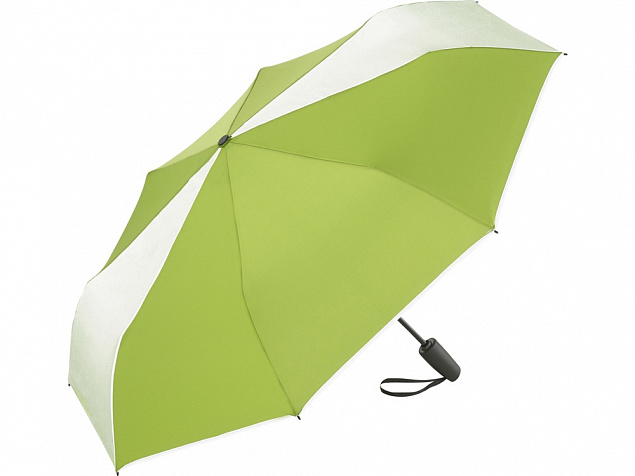 Зонт складной «ColorReflex» со светоотражающими клиньями, полуавтомат с логотипом в Москве заказать по выгодной цене в кибермаркете AvroraStore