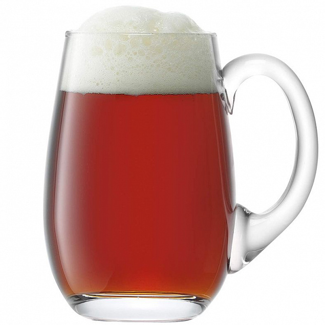 Бокал для пива Bar с логотипом в Москве заказать по выгодной цене в кибермаркете AvroraStore