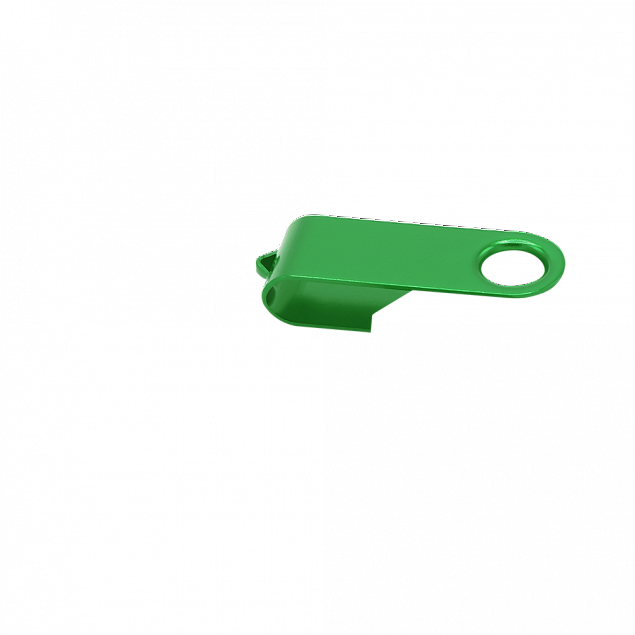 Клипса для флешки Designer Зеленый с логотипом в Москве заказать по выгодной цене в кибермаркете AvroraStore