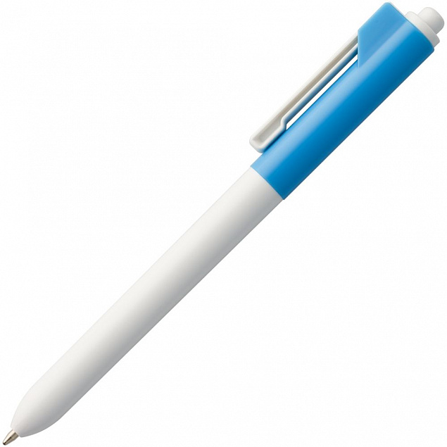 Ручка шариковая Hint Special, белая с розовым с логотипом в Москве заказать по выгодной цене в кибермаркете AvroraStore