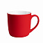 Керамическая кружка Vianа, 380 ml, soft-touch, красная с логотипом в Москве заказать по выгодной цене в кибермаркете AvroraStore