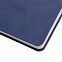Бизнес-блокнот ALFI, A5, синий, мягкая обложка, в линейку с логотипом в Москве заказать по выгодной цене в кибермаркете AvroraStore