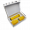 Набор Hot Box E2 софт-тач EDGE CO12s grey (желтый) с логотипом в Москве заказать по выгодной цене в кибермаркете AvroraStore