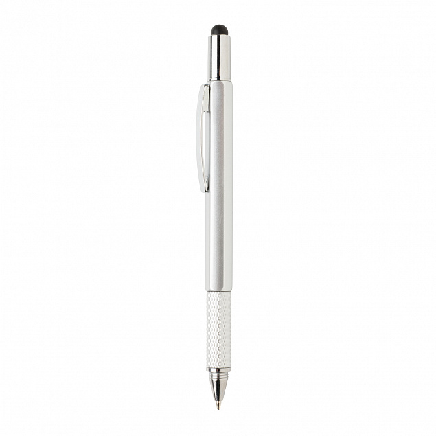 Многофункциональная ручка 5 в 1 из пластика ABS с логотипом в Москве заказать по выгодной цене в кибермаркете AvroraStore