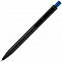 Ручка шариковая Chromatic, черная с синим с логотипом в Москве заказать по выгодной цене в кибермаркете AvroraStore