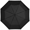 Зонт складной Hit Mini ver.2, черный с логотипом в Москве заказать по выгодной цене в кибермаркете AvroraStore
