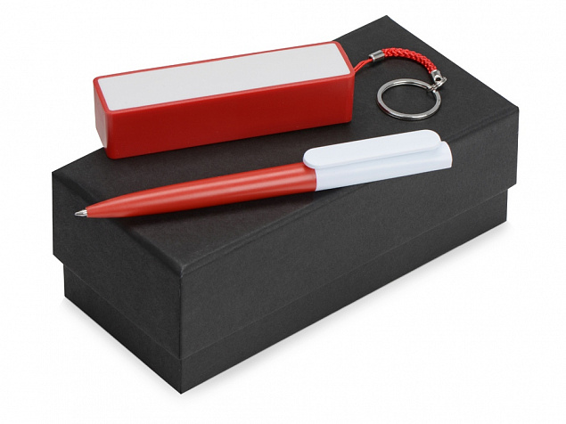 Подарочный набор Essentials Umbo с ручкой и зарядным устройством с логотипом в Москве заказать по выгодной цене в кибермаркете AvroraStore