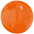Надувной пляжный мяч Sun and Fun, полупрозрачный оранжевый с логотипом в Москве заказать по выгодной цене в кибермаркете AvroraStore