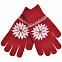 Перчатки для сенсорных экранов  "Снежинка" с логотипом в Москве заказать по выгодной цене в кибермаркете AvroraStore