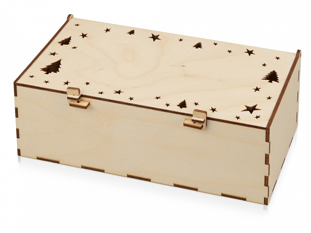Подарочная коробка «Шкатулка» с логотипом в Москве заказать по выгодной цене в кибермаркете AvroraStore