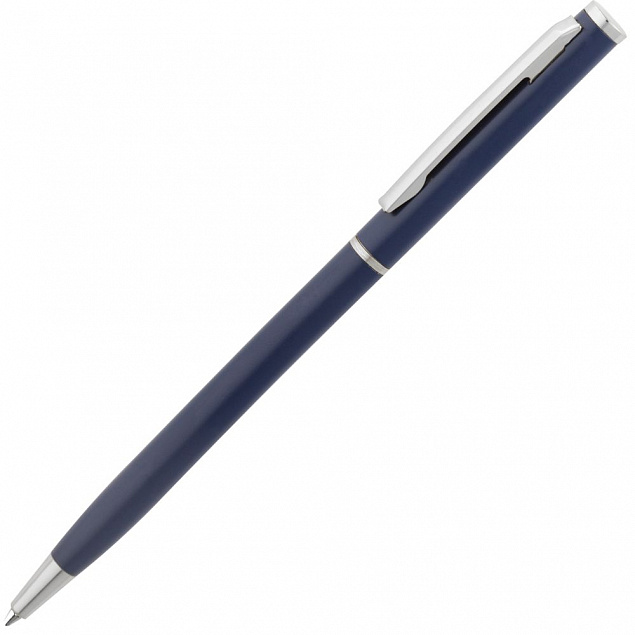 Ежедневник Magnet Shall с ручкой, синий с логотипом в Москве заказать по выгодной цене в кибермаркете AvroraStore