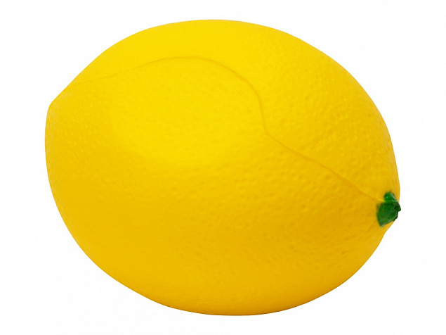 Антистресс Лимон, желтый с логотипом в Москве заказать по выгодной цене в кибермаркете AvroraStore
