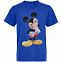 Футболка детская Mickey Mouse, ярко-синяя с логотипом в Москве заказать по выгодной цене в кибермаркете AvroraStore