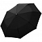 Зонт складной Fiber Magic, черный с логотипом в Москве заказать по выгодной цене в кибермаркете AvroraStore