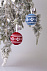 Шар новогодний «Скандик», красный с логотипом в Москве заказать по выгодной цене в кибермаркете AvroraStore