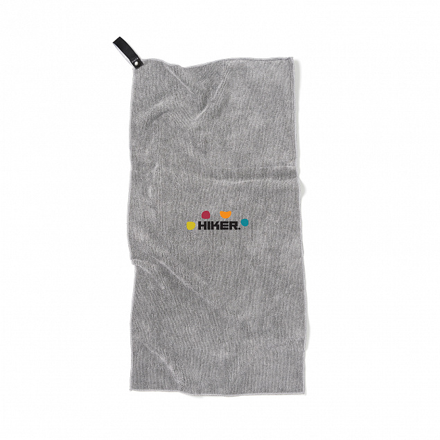 Спортивное полотенце VINGA из rPET, 40x80 см с логотипом в Москве заказать по выгодной цене в кибермаркете AvroraStore