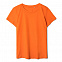 Футболка женская T-bolka Lady, оранжевая с логотипом в Москве заказать по выгодной цене в кибермаркете AvroraStore
