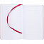 Ежедневник Nova Round, недатированный, красный с логотипом  заказать по выгодной цене в кибермаркете AvroraStore