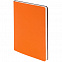 Ежедневник Flex Shall, недатированный, оранжевый с логотипом в Москве заказать по выгодной цене в кибермаркете AvroraStore