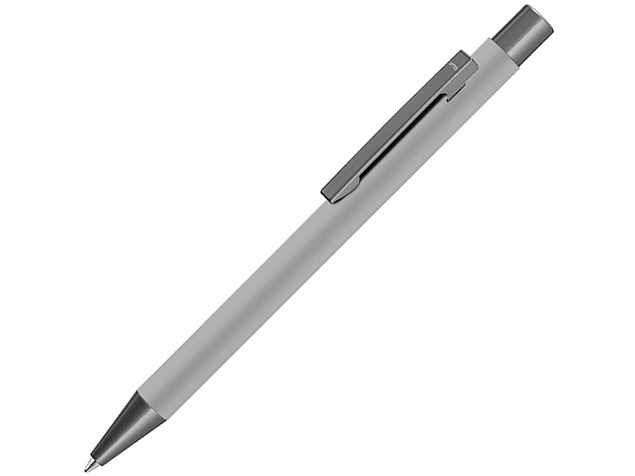 Ручка металлическая шариковая «STRAIGHT GUM» soft-touch с зеркальной гравировкой с логотипом в Москве заказать по выгодной цене в кибермаркете AvroraStore
