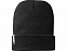 Hale, шапка из пряжи Polylana®, черный с логотипом в Москве заказать по выгодной цене в кибермаркете AvroraStore