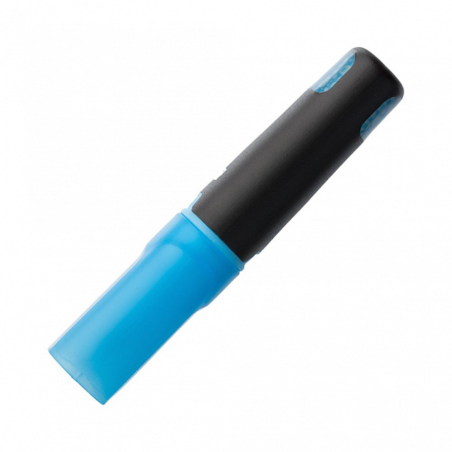 Маркер текстовый Liqeo Mini, голубой с логотипом в Москве заказать по выгодной цене в кибермаркете AvroraStore