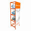 Стеллаж под 4 бутылки воды с рекламным полем, оранжевый с логотипом в Москве заказать по выгодной цене в кибермаркете AvroraStore