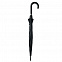 Зонт-трость Lui, черный с логотипом в Москве заказать по выгодной цене в кибермаркете AvroraStore