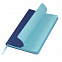 Ежедневник недатированный, Portobello Trend, Latte NEW, 145х210, 256 стр, синий/голубой( светлый форзац) с логотипом в Москве заказать по выгодной цене в кибермаркете AvroraStore