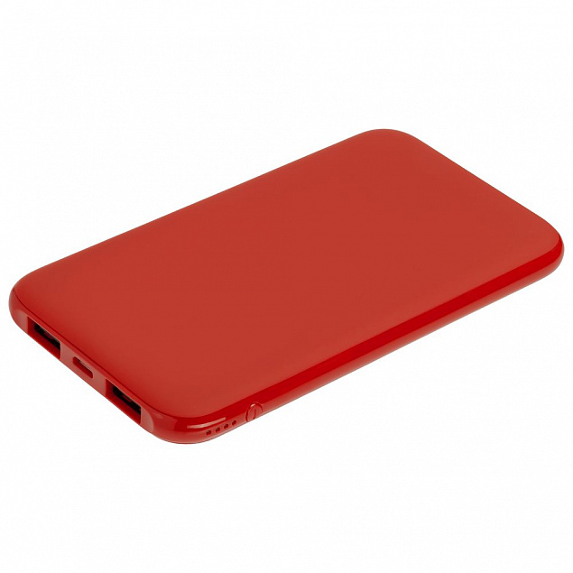 Внешний аккумулятор Uniscend Half Day Compact 5000 мAч, красный с логотипом в Москве заказать по выгодной цене в кибермаркете AvroraStore