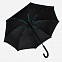 Зонт-трость BACK TO BLACK, пластиковая ручка, полуавтомат с логотипом в Москве заказать по выгодной цене в кибермаркете AvroraStore