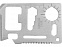 Мультиинструмент в чехле Helper mini, стальной с логотипом в Москве заказать по выгодной цене в кибермаркете AvroraStore