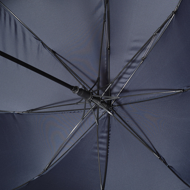 Зонт-трость Dune, синий с логотипом в Москве заказать по выгодной цене в кибермаркете AvroraStore