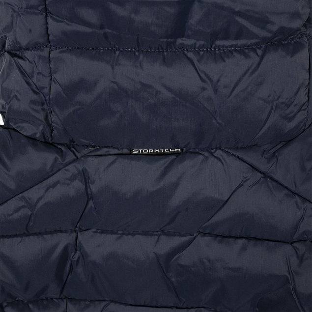 Куртка компактная мужская Stavanger, темно-синяя с логотипом в Москве заказать по выгодной цене в кибермаркете AvroraStore