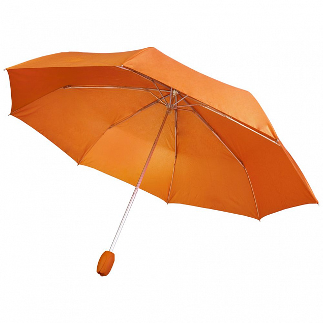 Складной зонт «Тюльпан», оранжевый с логотипом в Москве заказать по выгодной цене в кибермаркете AvroraStore