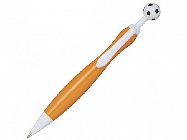 Ручка пластиковая шариковая «Naples football» с логотипом в Москве заказать по выгодной цене в кибермаркете AvroraStore