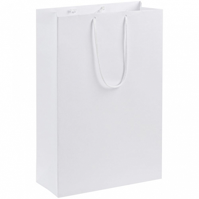 Пакет бумажный Porta, средний, белый с логотипом в Москве заказать по выгодной цене в кибермаркете AvroraStore