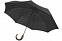 Складной зонт Wood Classic, черный с логотипом в Москве заказать по выгодной цене в кибермаркете AvroraStore