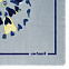 Платок Madeleine, голубой с логотипом в Москве заказать по выгодной цене в кибермаркете AvroraStore