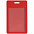 Чехол для карточки/пропуска Devon, красный с логотипом в Москве заказать по выгодной цене в кибермаркете AvroraStore