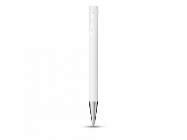 Ручка шариковая Carve, белый с логотипом в Москве заказать по выгодной цене в кибермаркете AvroraStore