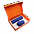 Набор Hot Box E (софт-тач) W, синий с логотипом в Москве заказать по выгодной цене в кибермаркете AvroraStore