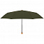 Зонт складной Nature Mini, зеленый с логотипом в Москве заказать по выгодной цене в кибермаркете AvroraStore