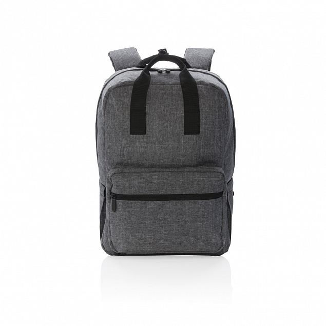 Рюкзак для ноутбука 15", серый с логотипом в Москве заказать по выгодной цене в кибермаркете AvroraStore