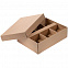 Коробка Sideboard, крафт с логотипом в Москве заказать по выгодной цене в кибермаркете AvroraStore