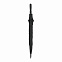 Зонт-трость Bora, черный с логотипом в Москве заказать по выгодной цене в кибермаркете AvroraStore