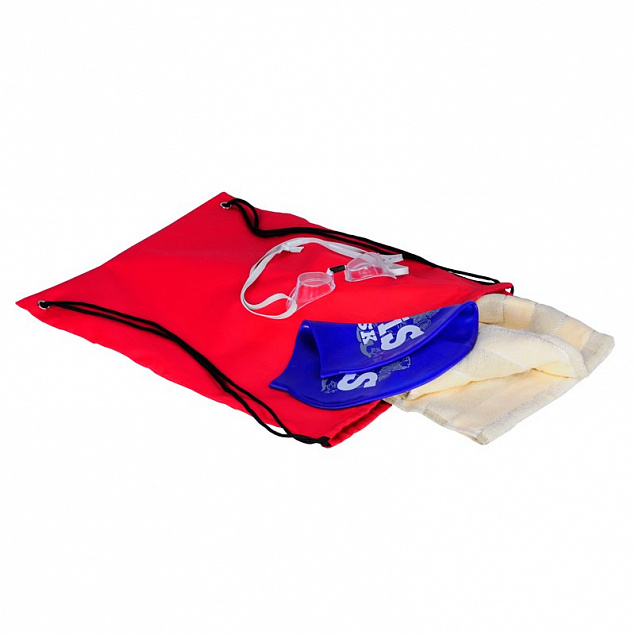 Рюкзак Promo, красный с логотипом в Москве заказать по выгодной цене в кибермаркете AvroraStore