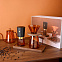 Кофейный набор Amber Coffee Maker Set, оранжевый с черным с логотипом в Москве заказать по выгодной цене в кибермаркете AvroraStore